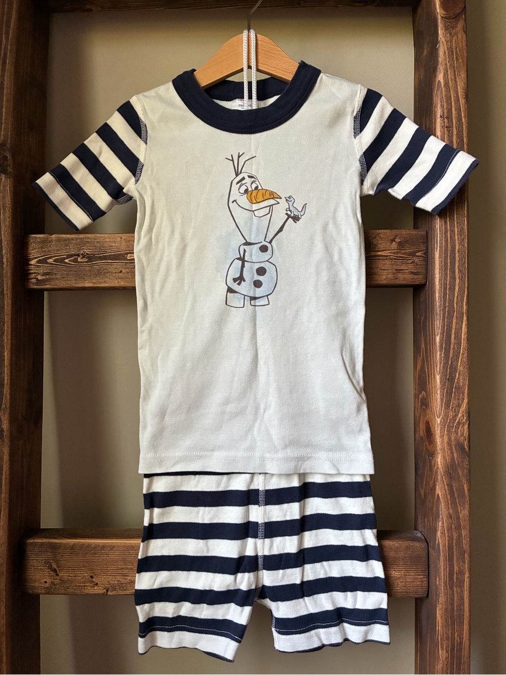 Hanna Andersson Frozen 2 Olaf Pajama Set US 5 | 110cm Disney